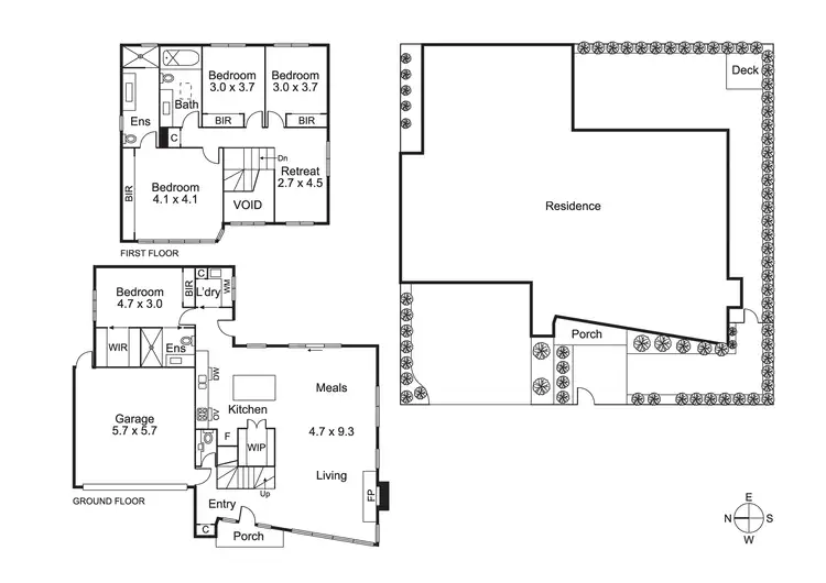 Floorplan of Homely house listing, 16 Weber St, Brighton East VIC 3187