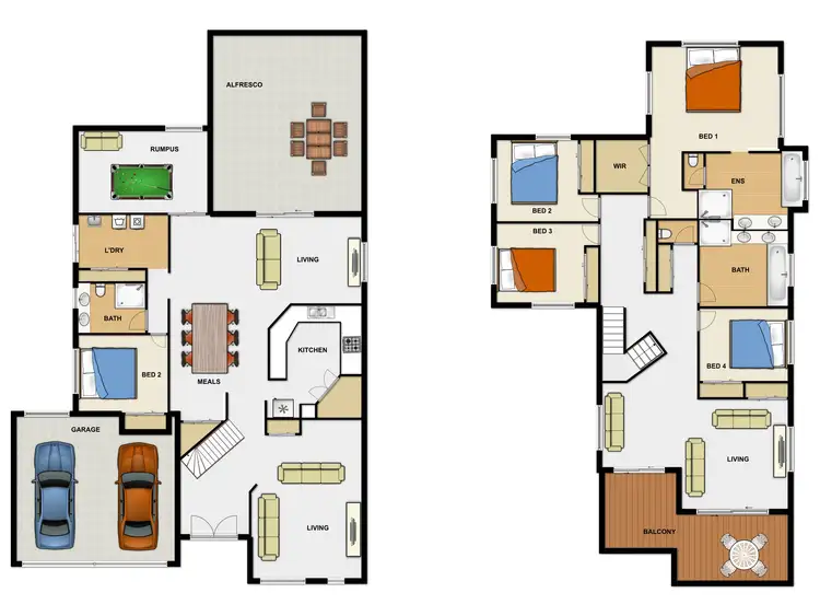 Floorplan of Homely house listing, 160 The Parkway, Stretton QLD 4116