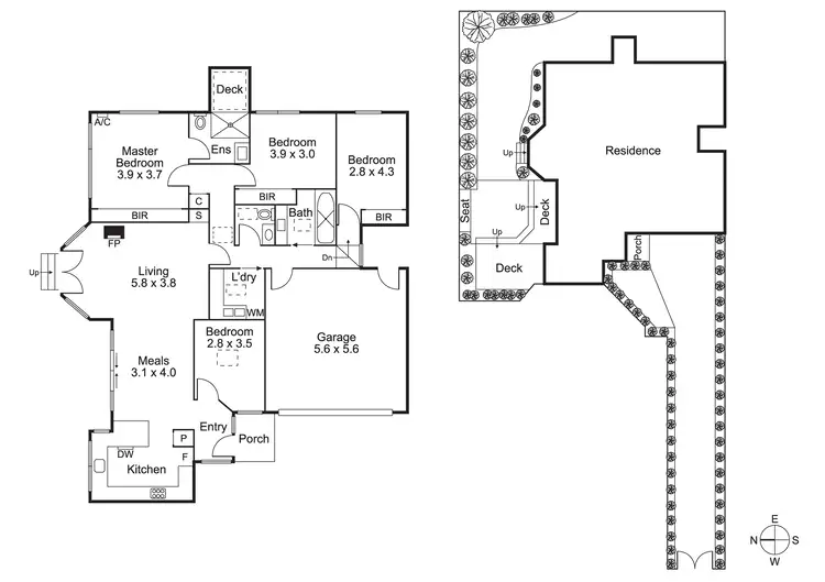 Floorplan of Homely house listing, 2/20 Blanche St, Brighton East VIC 3187