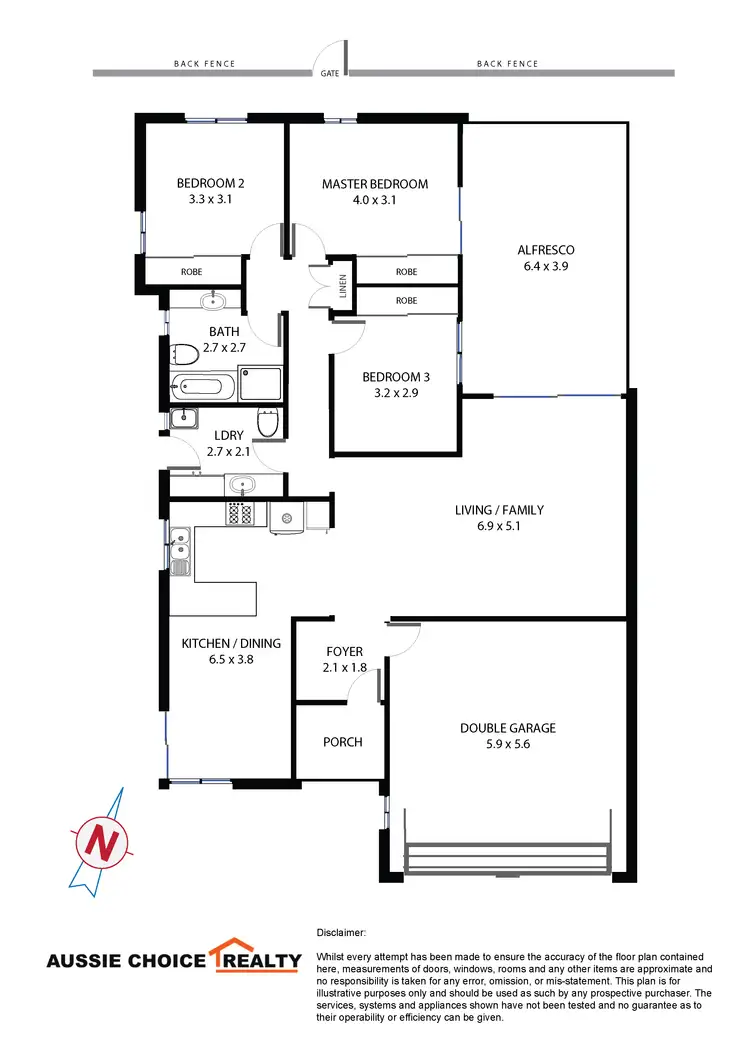 Floorplan of Homely house listing, 47 John Tebbutt Drive, Richmond NSW 2753