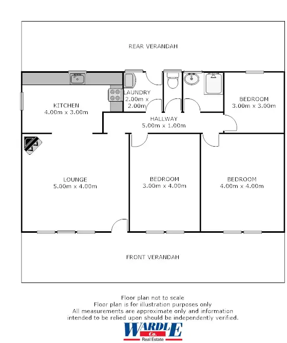 Floorplan of Homely house listing, 1 Wiltshire St, Jamestown SA 5491