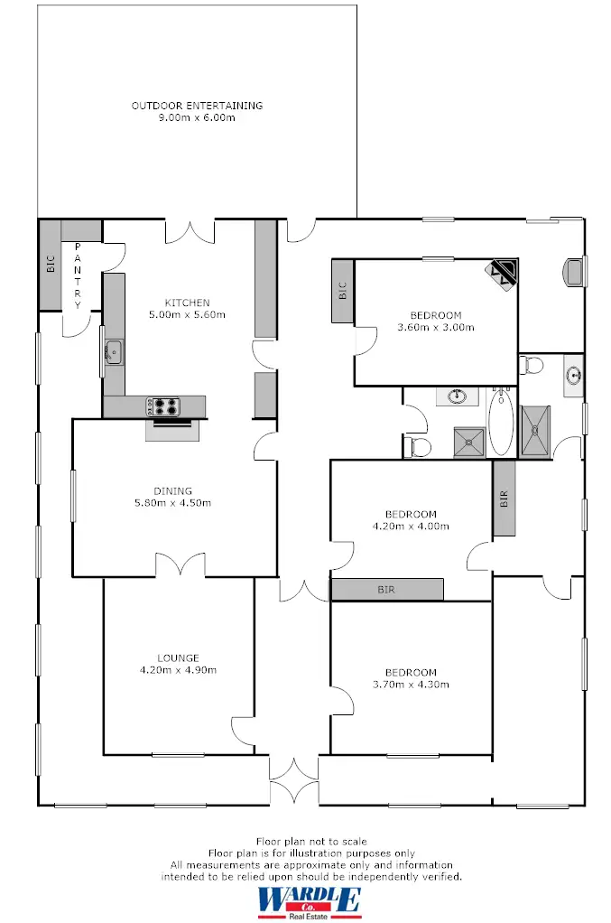 Floorplan of Homely house listing, 3 Cockburn Rd, Jamestown SA 5491