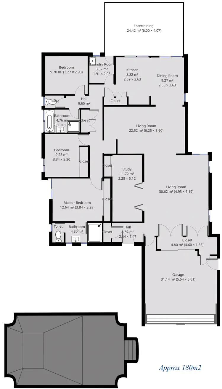 Floorplan of Homely house listing, 19 Gwydir St, Riverhills QLD 4074