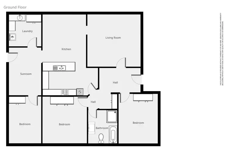 Floorplan of Homely house listing, 15 Johnson St, Stawell VIC 3380