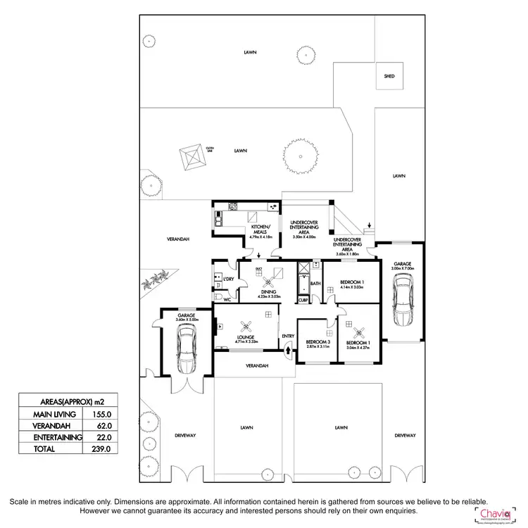 Floorplan of Homely house listing, 9 James Ave, Northfield SA 5085
