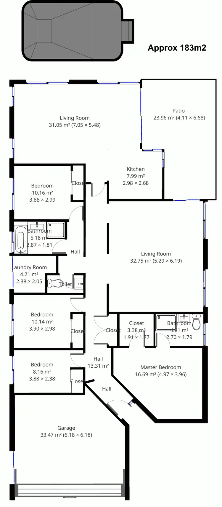 Floorplan of Homely house listing, 53 Callabonna Street, Westlake QLD 4074