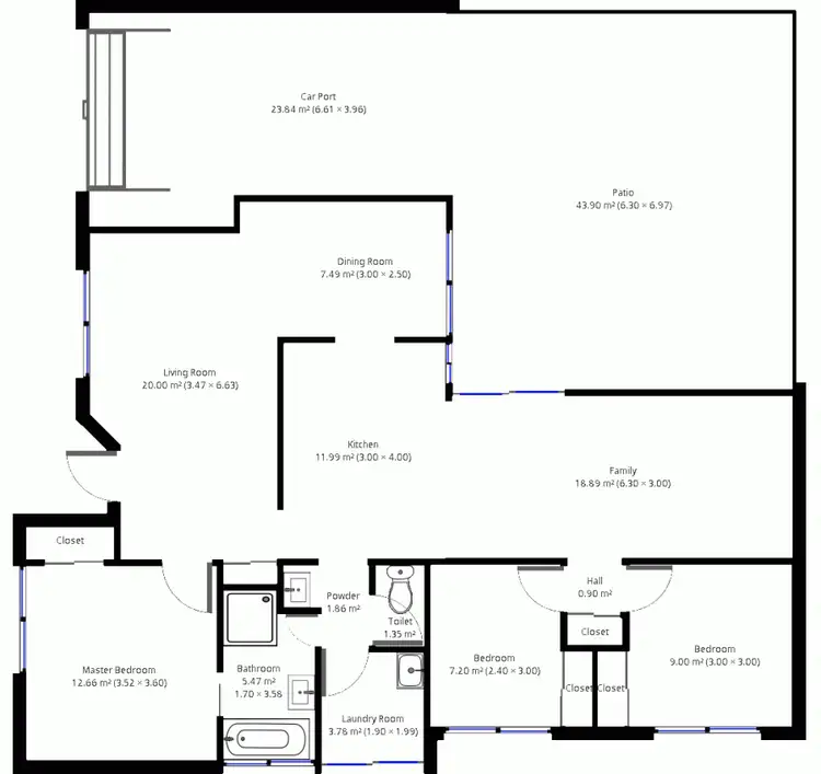 Floorplan of Homely house listing, 12 Paluna Street, Riverhills QLD 4074