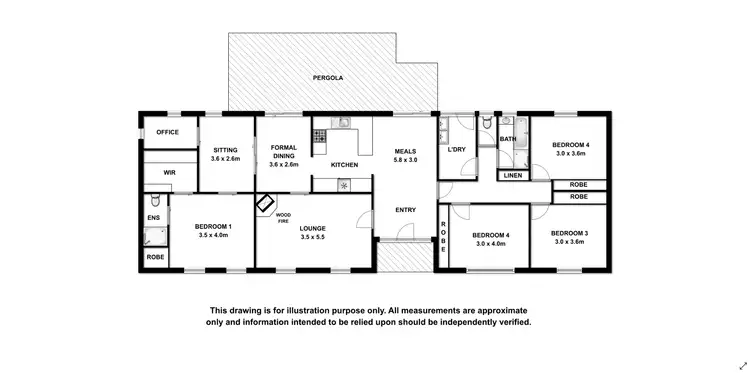 Floorplan of Homely house listing, 19 Young St, Penola SA 5277