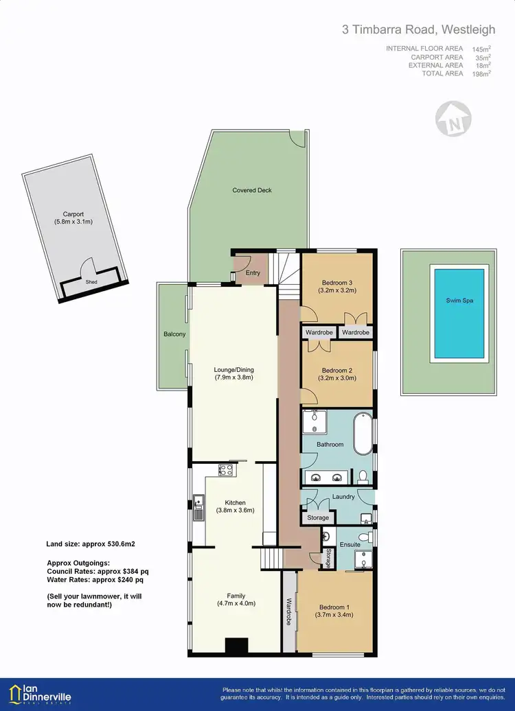 Floorplan of Homely house listing, 3 Timbarra Road, Westleigh NSW 2120
