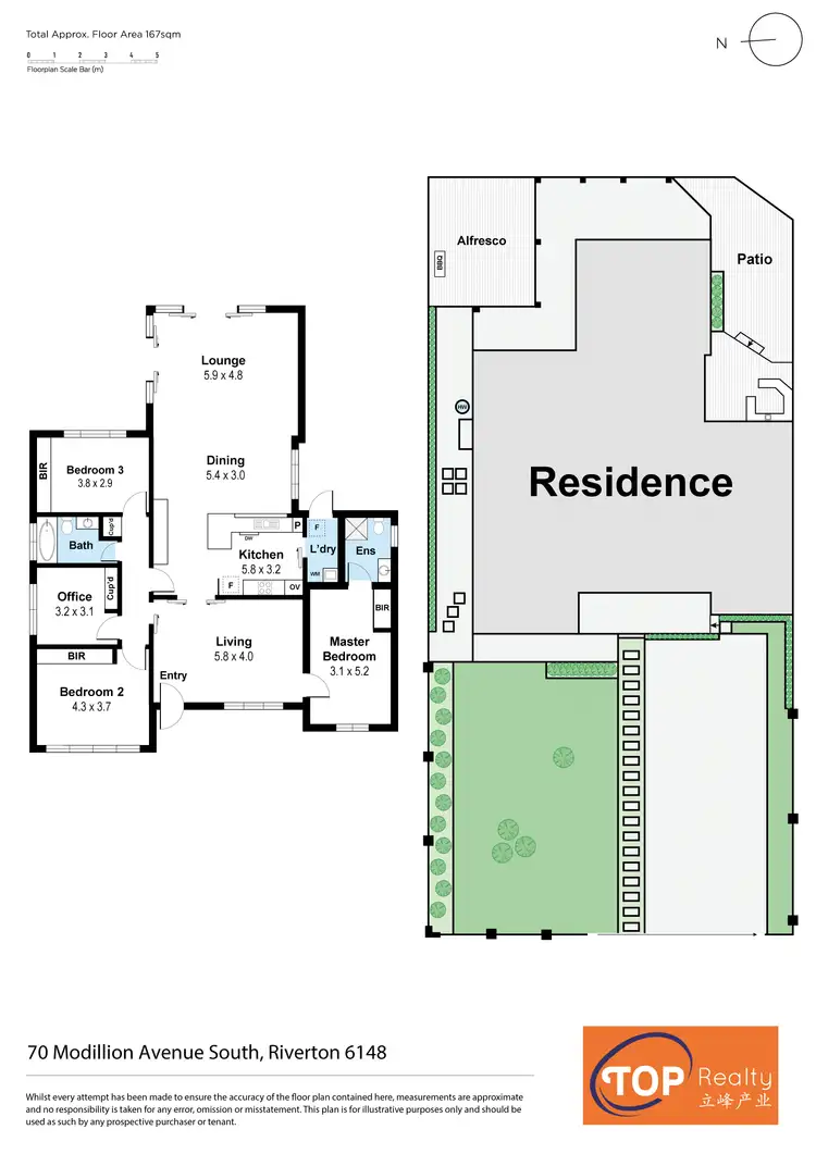 Floorplan of Homely house listing, 70 Modillion Avenue South, Riverton WA 6148