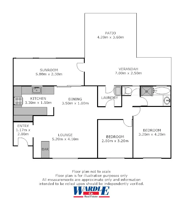 Floorplan of Homely house listing, 9 George St, Gladstone SA 5473
