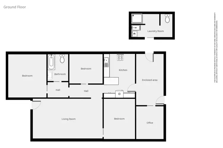 Floorplan of Homely house listing, 30 Griffiths St, Stawell VIC 3380