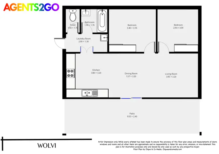 Floorplan of Homely house listing, Address available on request
