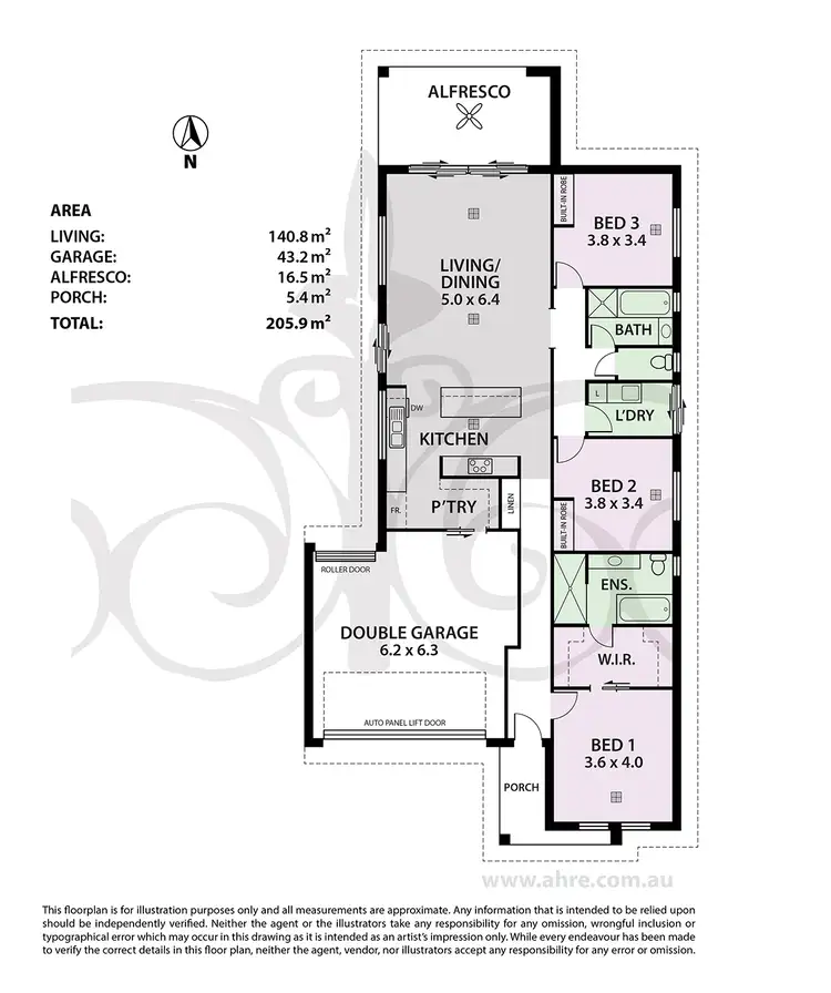 Floorplan of Homely house listing, 22 Greenwich Ct, Mount Barker SA 5251