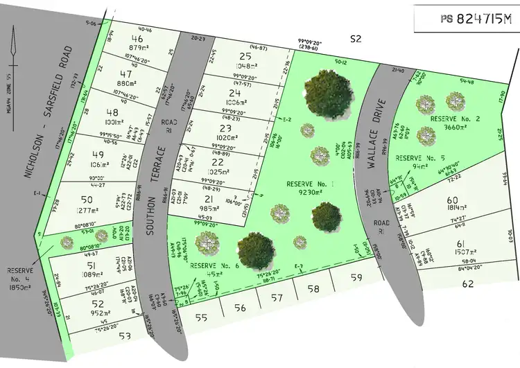 Floorplan of Homely land listing, Lot 47 Southon Terrace, Nicholson VIC 3882
