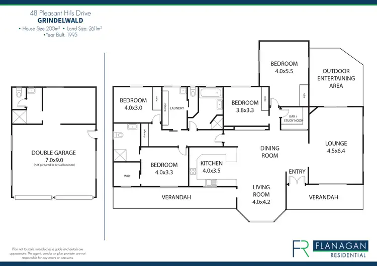 Floorplan of Homely house listing, 48 Pleasant Hills Dr, Grindelwald TAS 7277