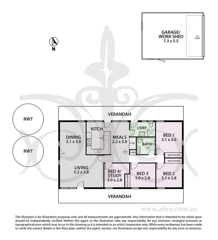 Floorplan of Homely house listing, 17 Church Hill Road, Echunga SA 5153