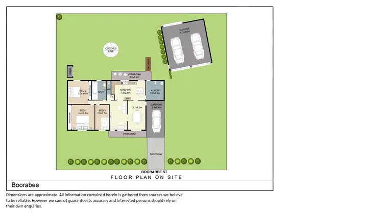 Floorplan of Homely house listing, 23 Boorabee St, Kyogle NSW 2474