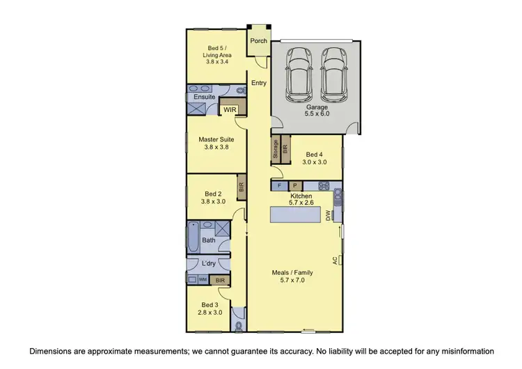 Floorplan of Homely house listing, 3 Castra Ave, Clyde VIC 3978