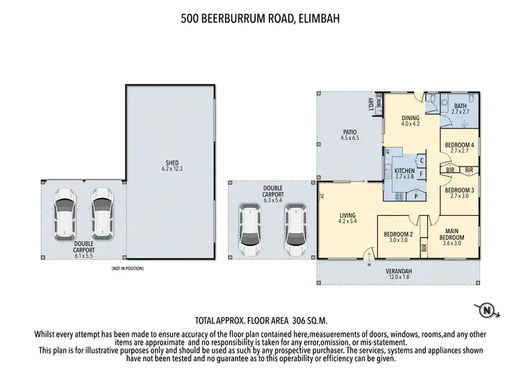 Floorplan of Homely rural property listing, 500-516 Beerburrum Rd, Elimbah QLD 4516