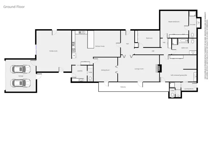 Floorplan of Homely house listing, 2 St Georges St, Stawell VIC 3380