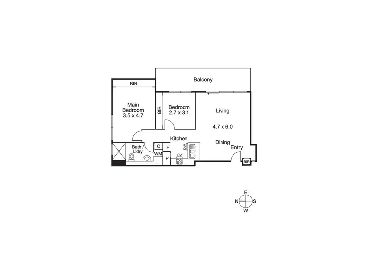 Floorplan of Homely apartment listing, 12/88 Orrong Road, Elsternwick VIC 3185