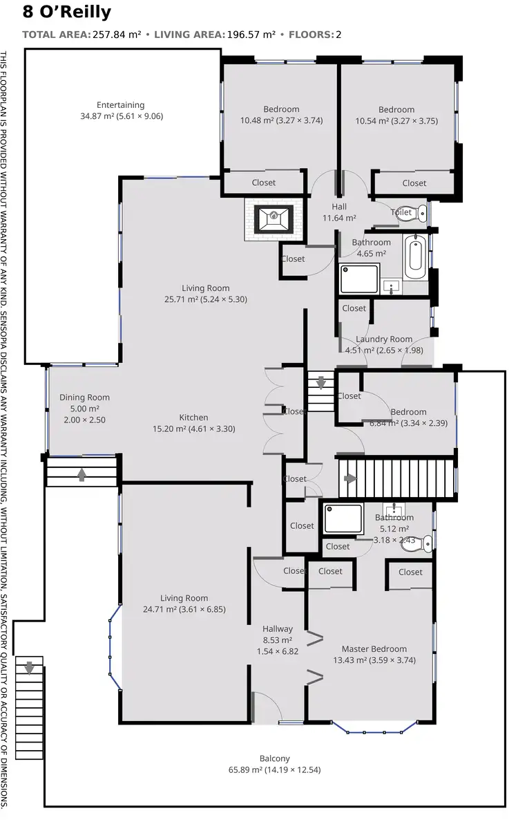 Floorplan of Homely house listing, 8 O'Reilly Street, Sinnamon Park QLD 4073