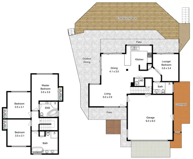 Floorplan of Homely house listing, 241 Horizon Dr, Westlake QLD 4074