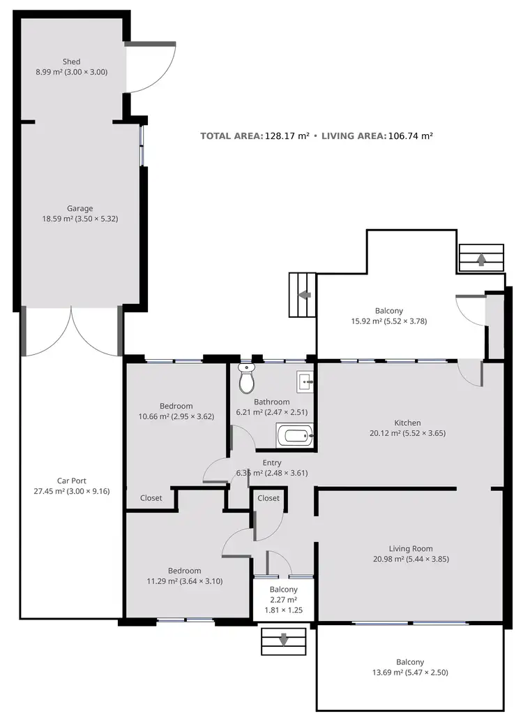 Floorplan of Homely house listing, 12 Wau Rd, Darra QLD 4076