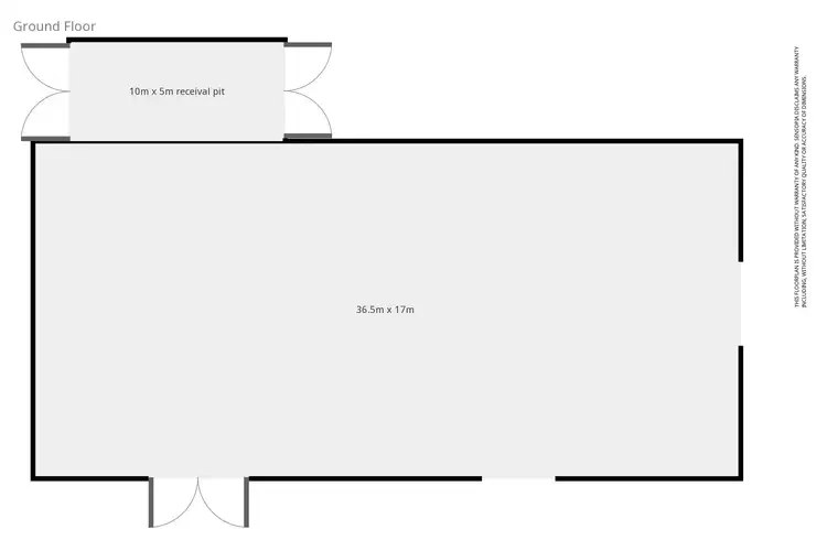 Floorplan of Homely land listing, 1-5 Taylor St, Stawell VIC 3380