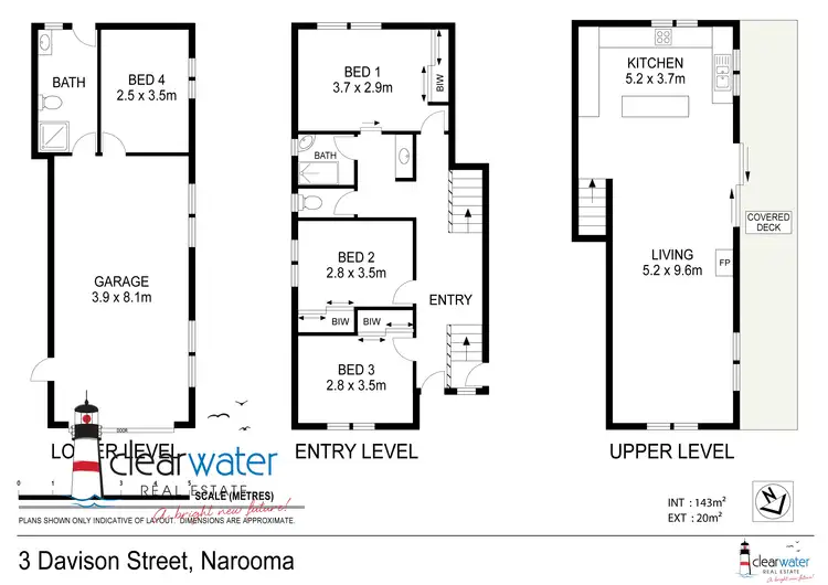 Floorplan of Homely house listing, 3 Davison St, Narooma NSW 2546