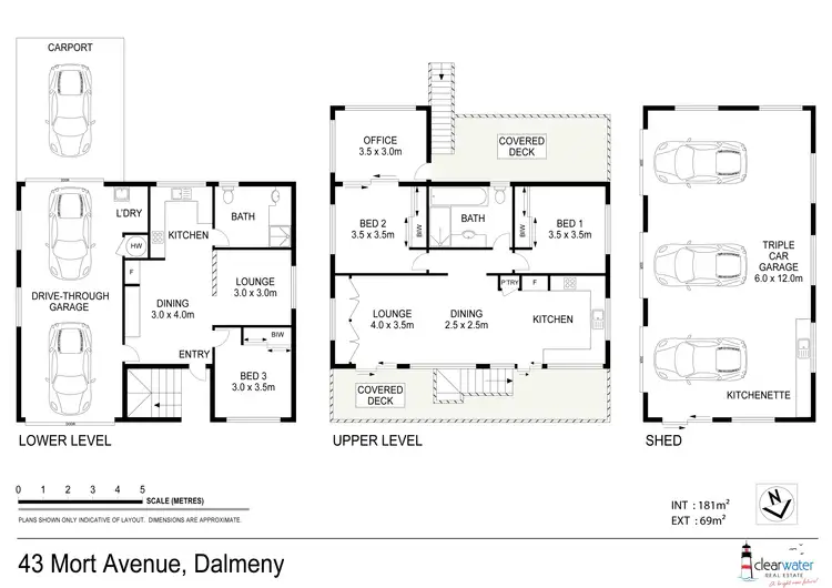 Floorplan of Homely house listing, 43 Mort Ave, Dalmeny NSW 2546