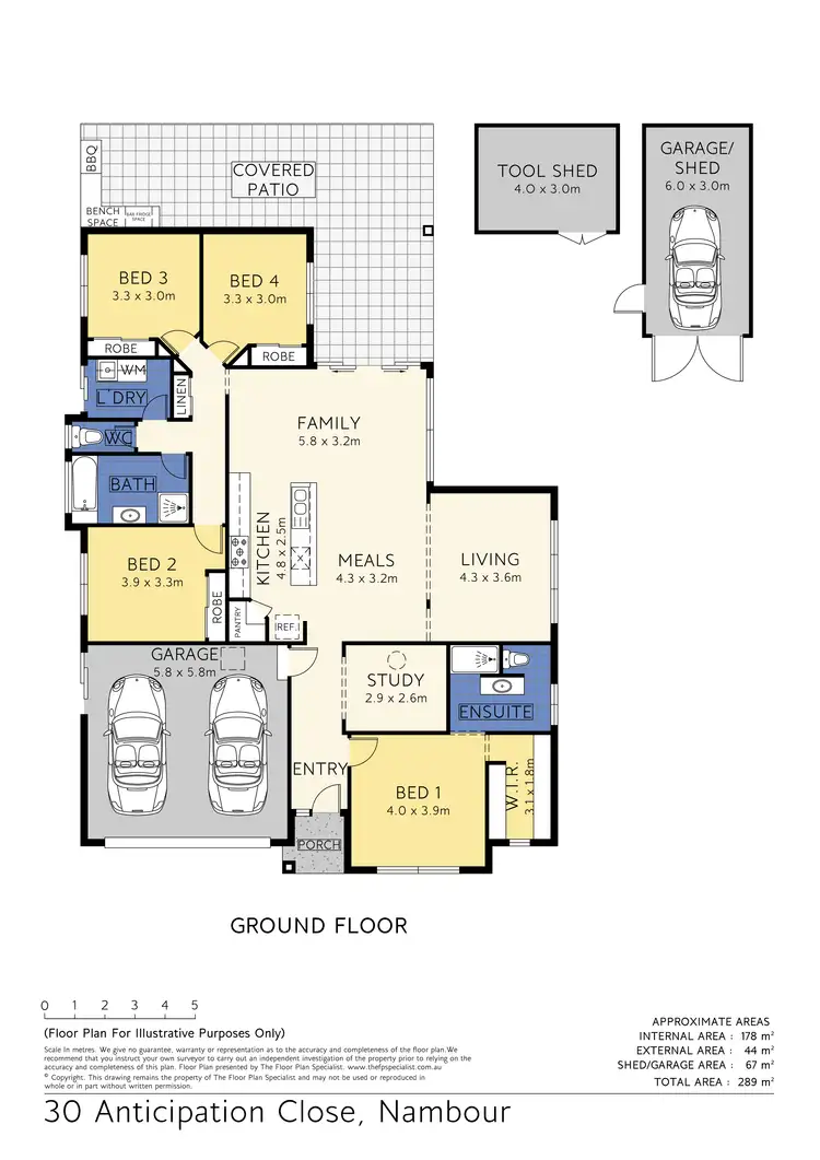 Floorplan of Homely house listing, 30 Anticipation Cl, Nambour QLD 4560