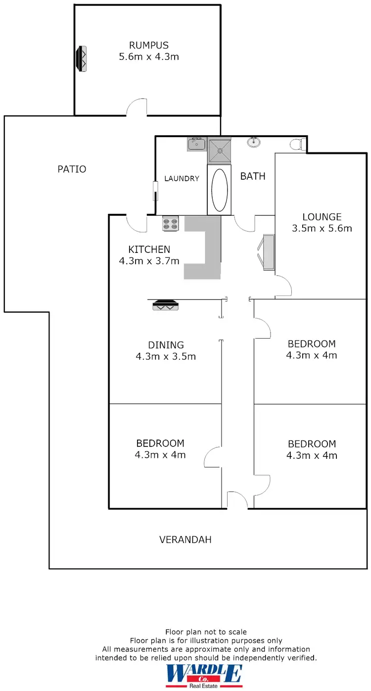 Floorplan of Homely rural property listing, 6952 RM Williams Way, Jamestown SA 5491