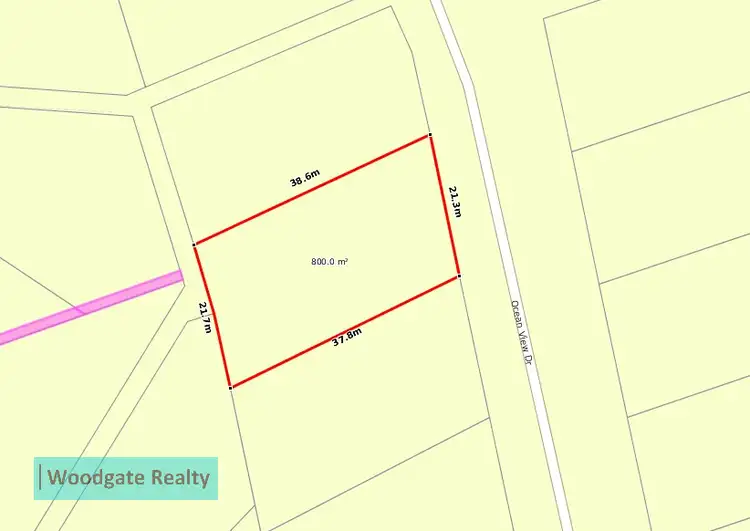 Floorplan of Homely land listing, 12 Ocean View Drive, Woodgate QLD 4660