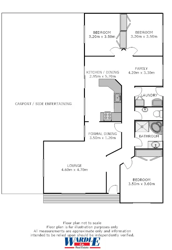 Floorplan of Homely house listing, 12 Queen Street, Port Pirie SA 5540