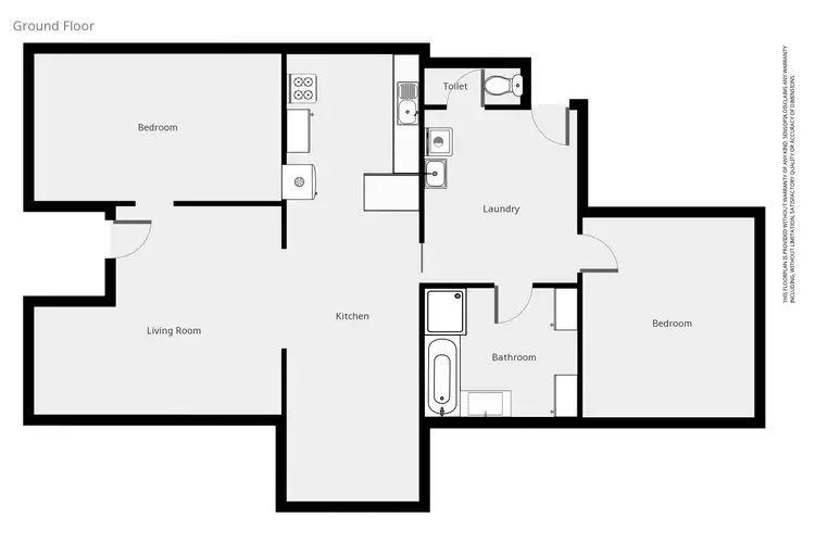 Floorplan of Homely house listing, 10 Griffiths St, Stawell VIC 3380