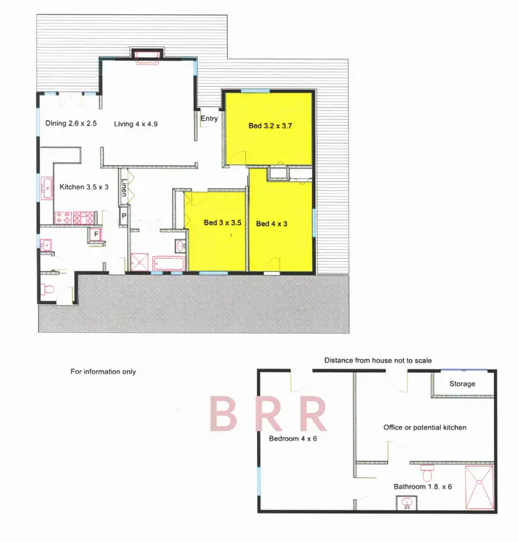 Floorplan of Homely rural property listing, 100 Moore Rd, Goorambat VIC 3725