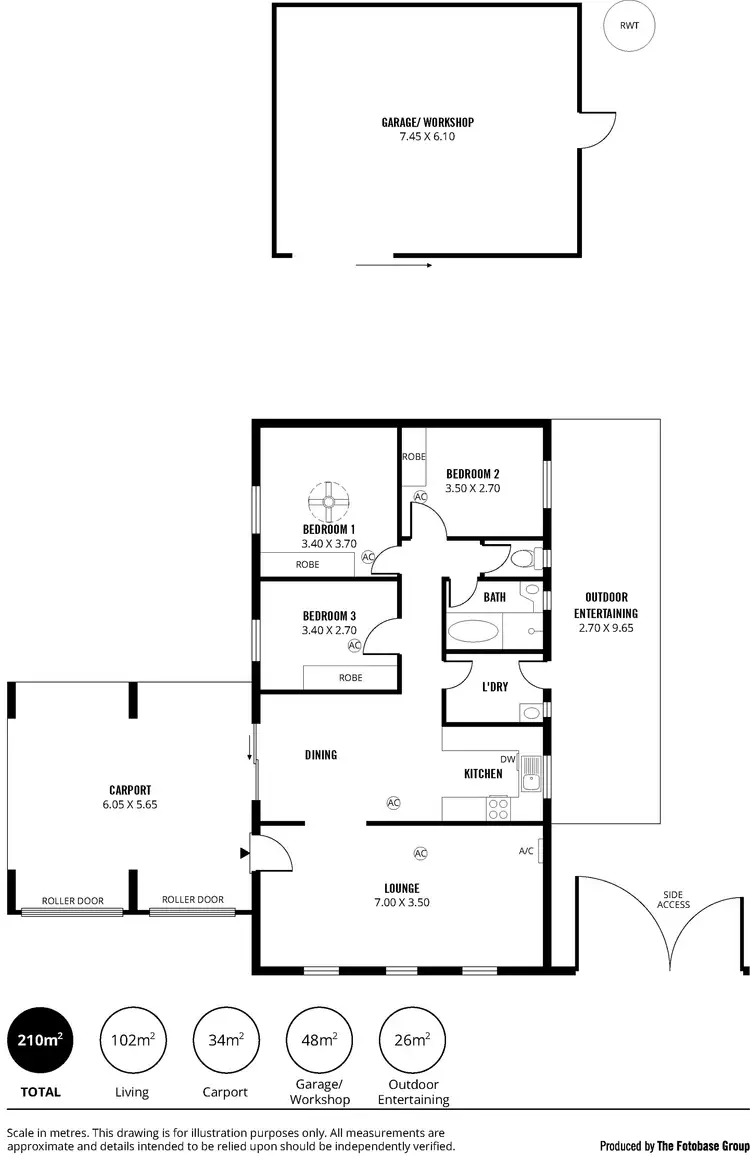 Floorplan of Homely house listing, 2 Dawn Cl, Paralowie SA 5108