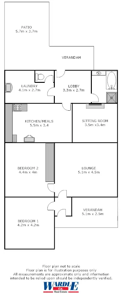 Floorplan of Homely house listing, 32 Edwin St, Booleroo Centre SA 5482