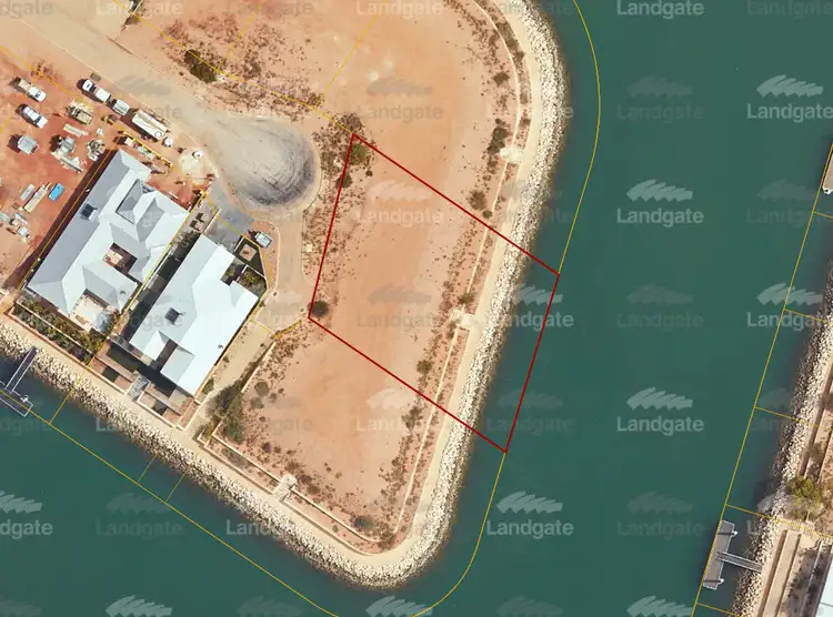 Floorplan of Homely land listing, 35 Kestrel, Exmouth WA 6707