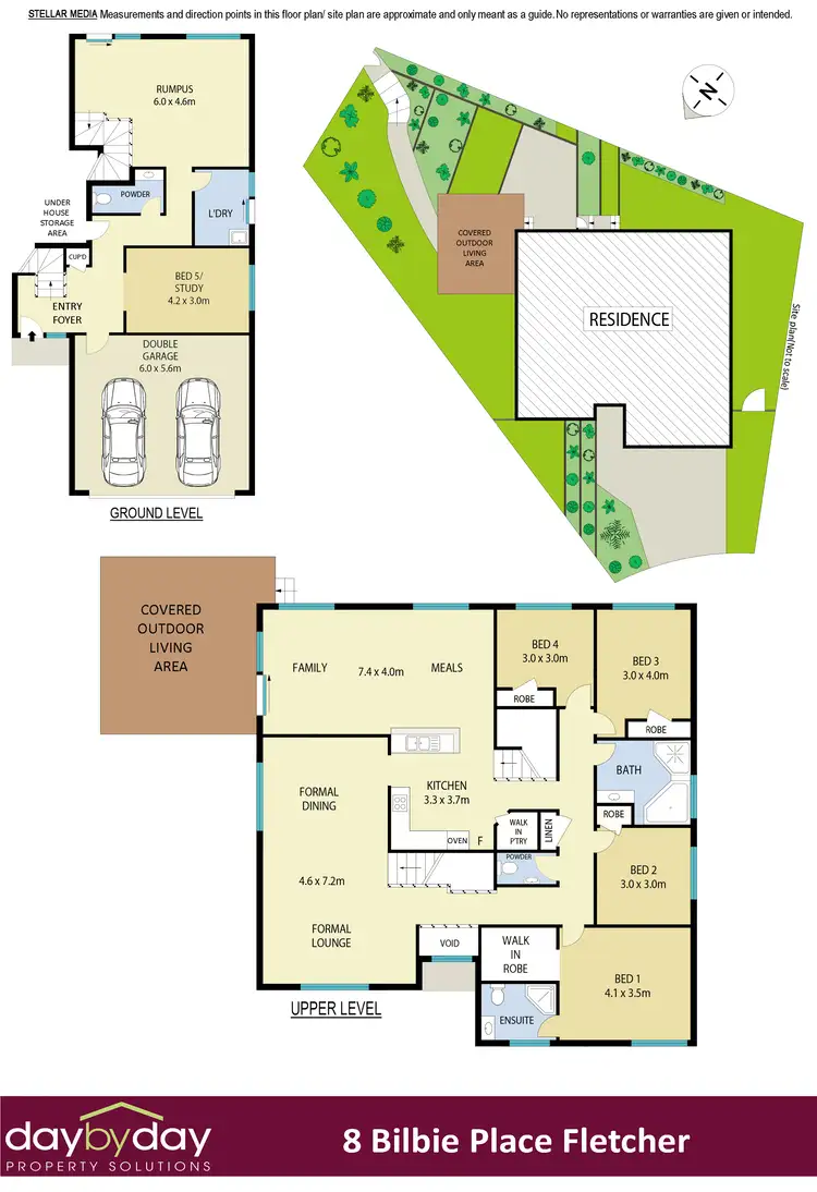 Floorplan of Homely house listing, 8 Bilbie Pl, Fletcher NSW 2287