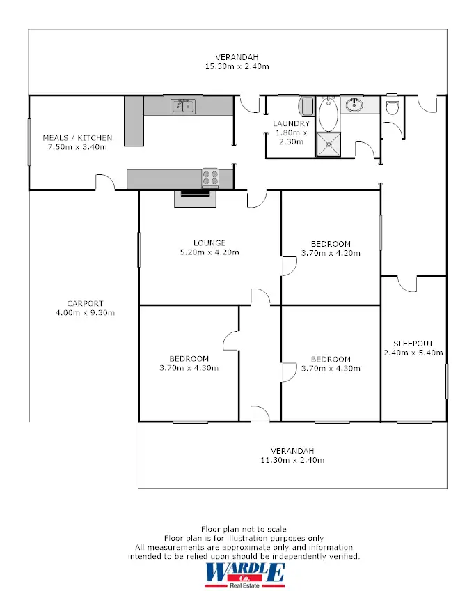 Floorplan of Homely house listing, 23 High St, Wirrabara SA 5481