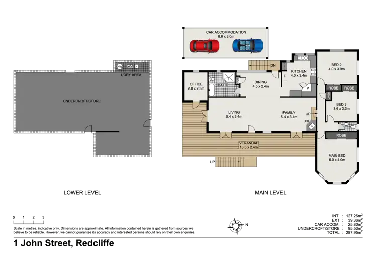 Floorplan of Homely house listing, 1 John Street, Redcliffe QLD 4020