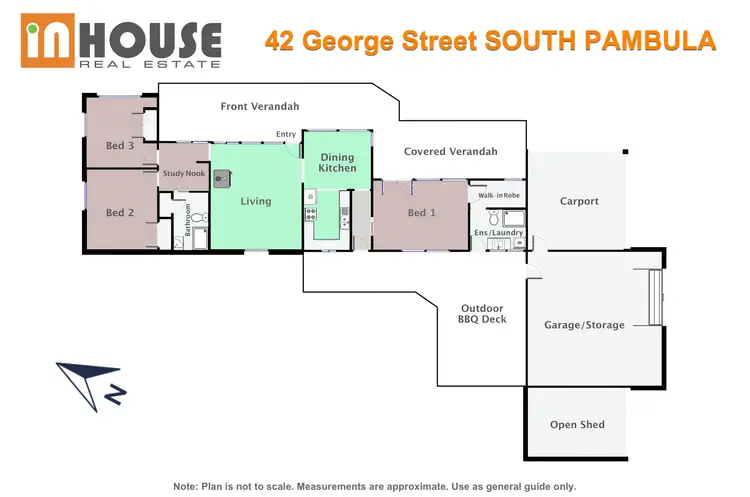 Floorplan of Homely house listing, 42 George St, South Pambula NSW 2549