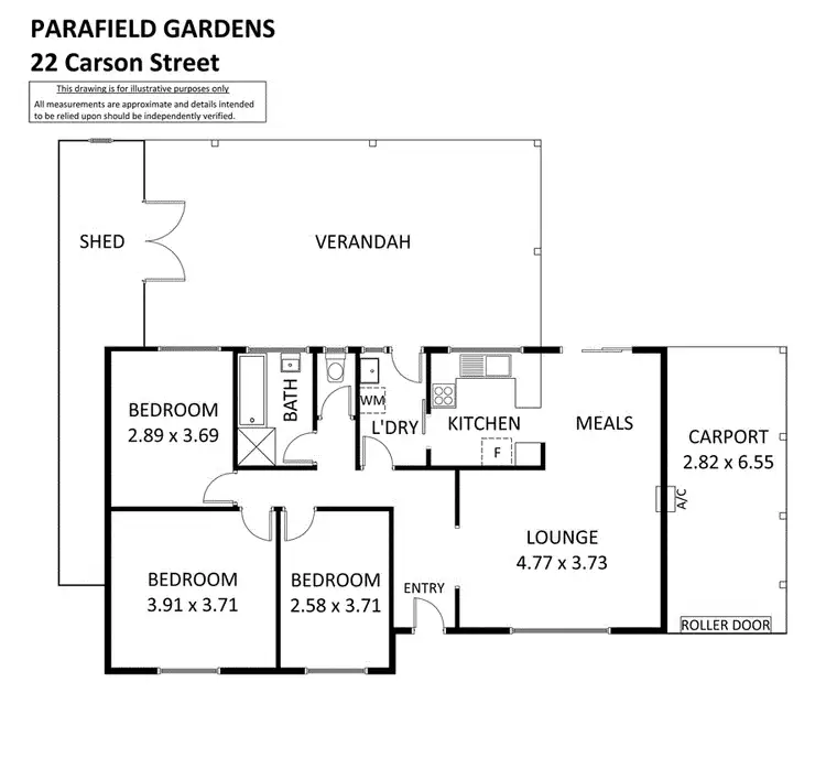 Floorplan of Homely land listing, L384 Carson Street, Parafield Gardens SA 5107