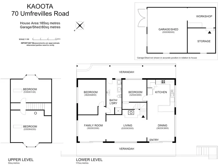 Floorplan of Homely house listing, 70 Umfrevilles Rd, Kaoota TAS 7150