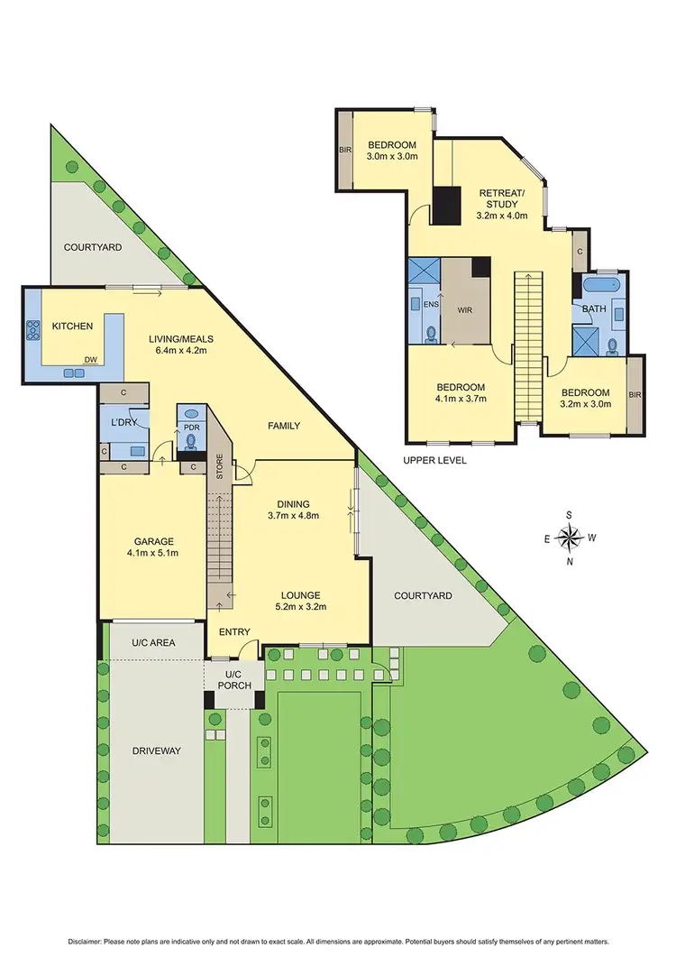 Floorplan of Homely townhouse listing, 23 River Drive, Avondale Heights VIC 3034