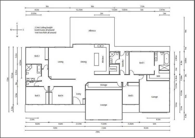 Floorplan of Homely house listing, 11 Huff Street, Gracemere QLD 4702