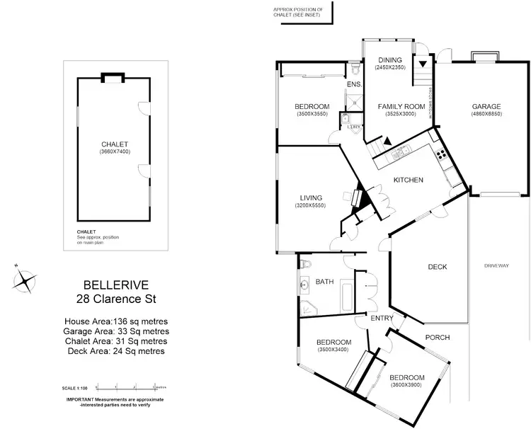 Floorplan of Homely house listing, 28 Clarence St, Bellerive TAS 7018